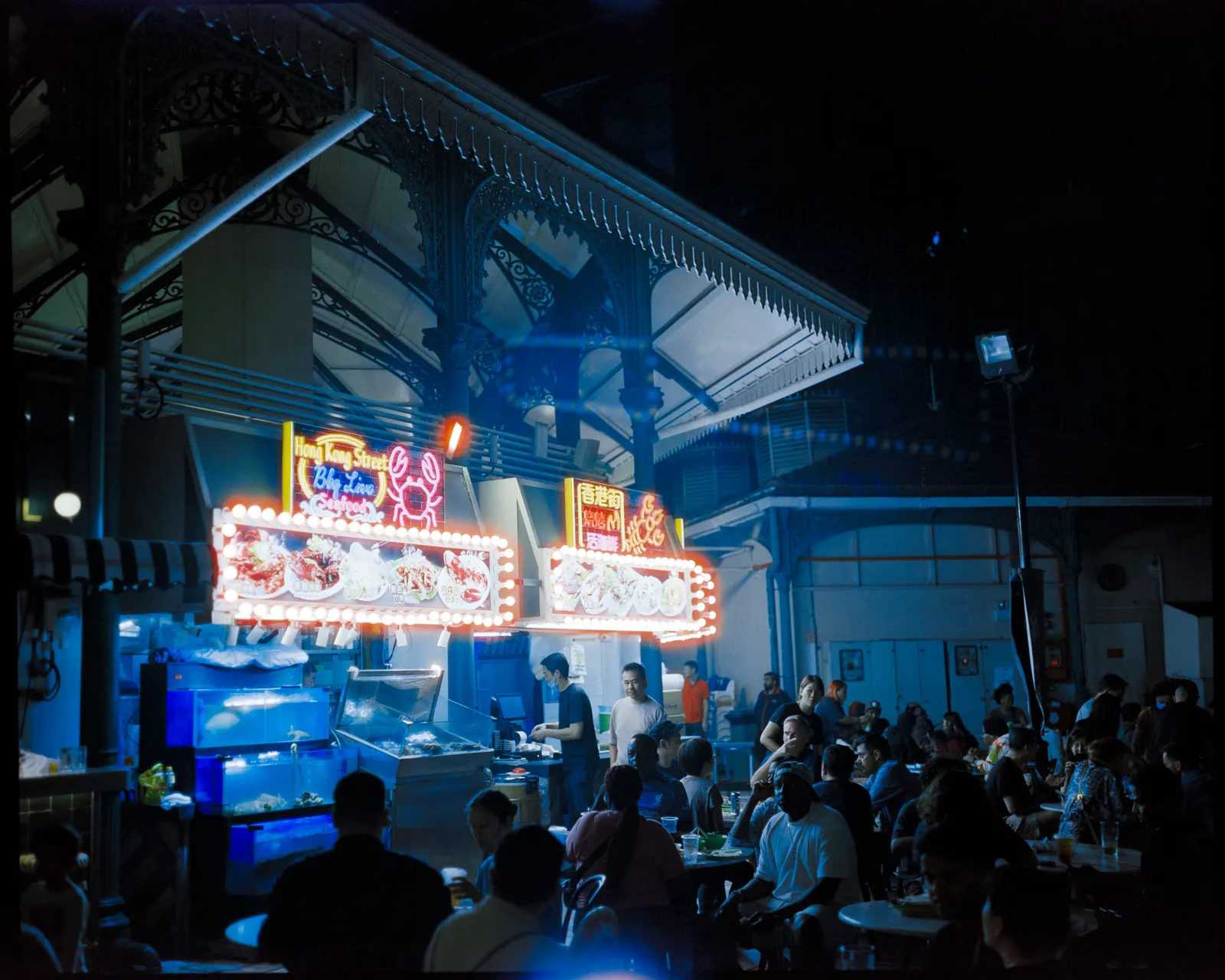 Night market.